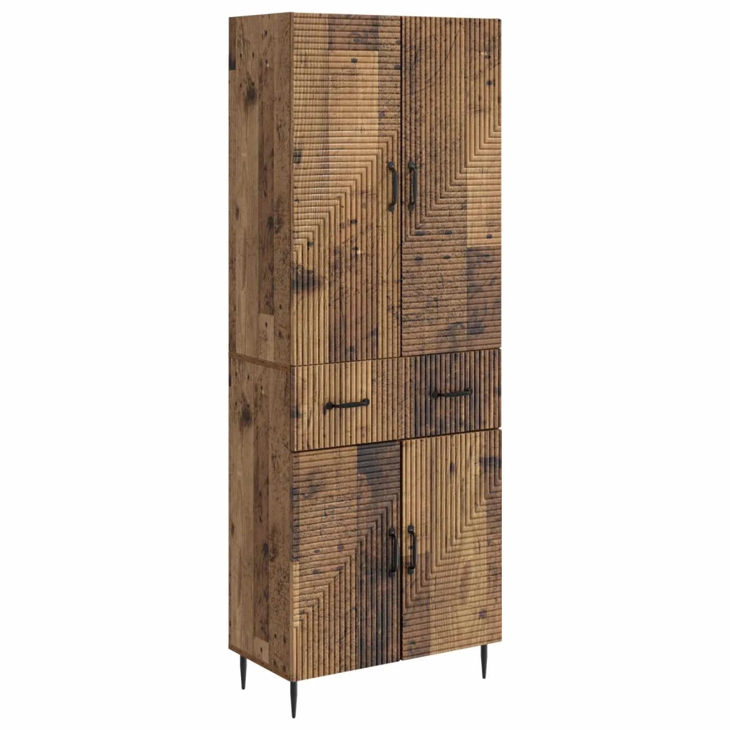 Set di armadi 2 pcs Legno antico 66 x 34,5 x 89,5 cm