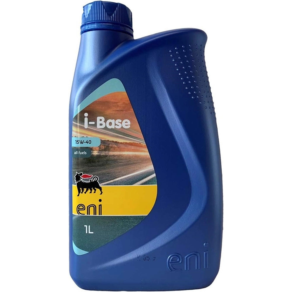 Trade Shop - Olio Per Motore A Benzina Diesel Manutenzione Veicoli Auto I-base Eni/15w-40 1lt -