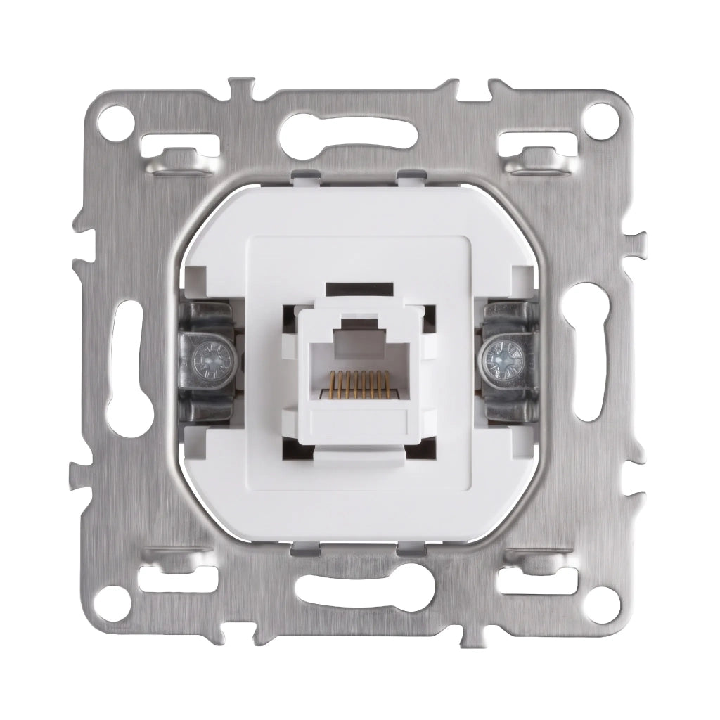 Presa Rj45 Con Cornice Oste Jnh010-s Beige