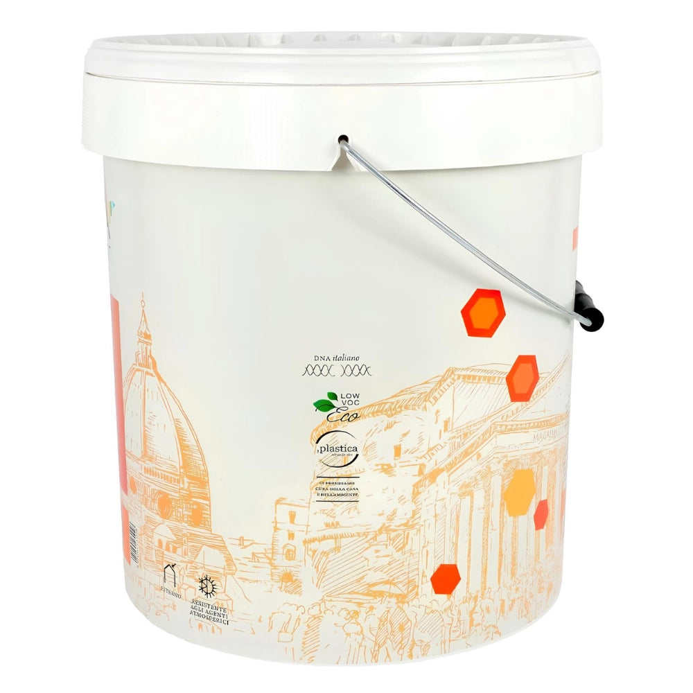 Farina di quarzo acrilica idrorepellente per muri esterni *** formato 14 lt, confezione 1