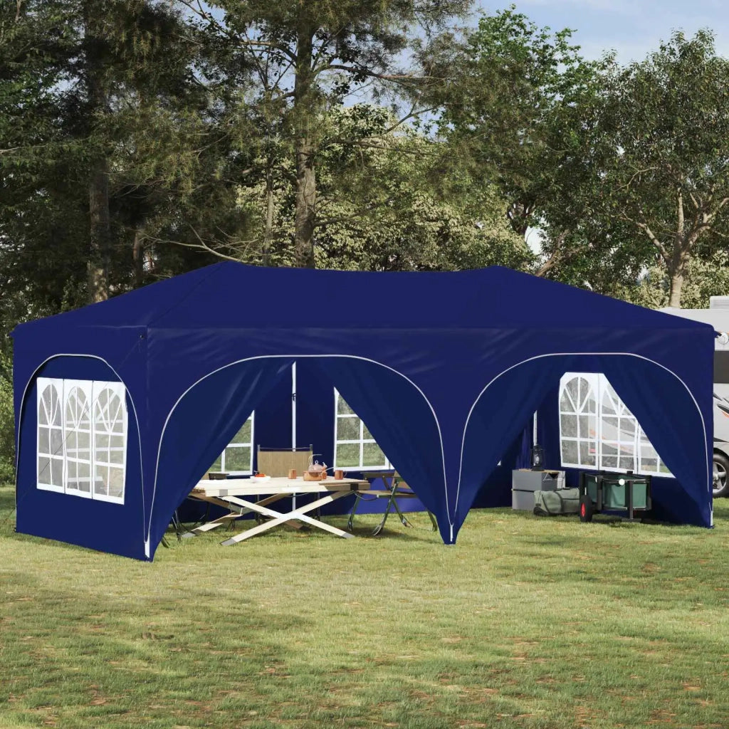 Tenda per feste a pop-up Blu 575 x 288 x 245 cm Tessuto Oxford 42019901