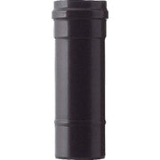 TUBO PELLET LIGHT NERO OPACO SAVE  CM 10 H.CM  25