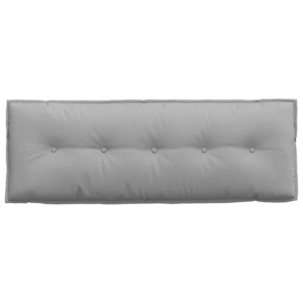 Cuscino per Schiena Grigio Nuvola 140 x 19 x 50 cm Tessuto