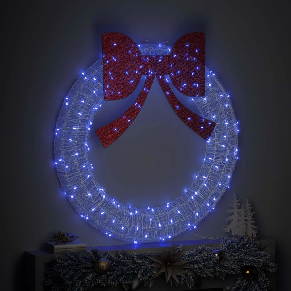 Ghirlanda con 150 LED Blu 120 cm Acrilico CFW3326138