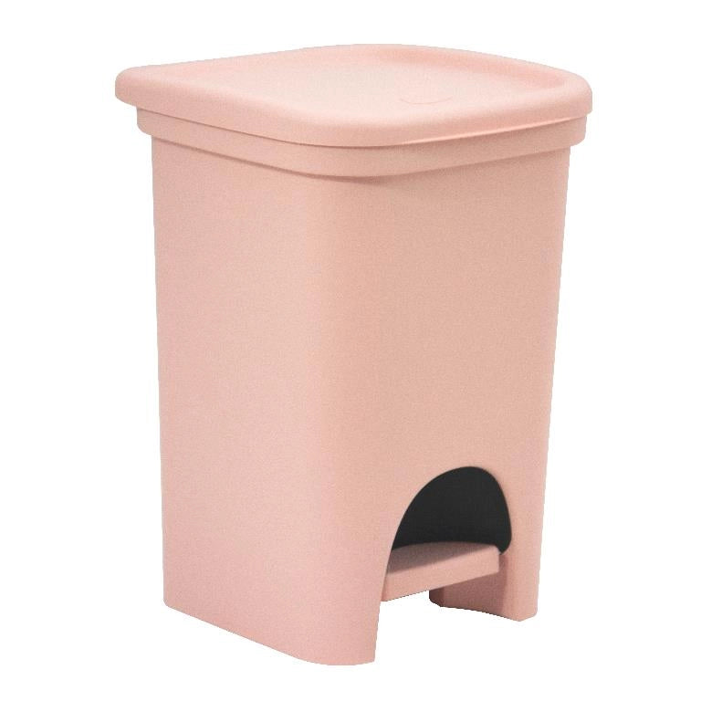 Pattumiera Bidone Cestino da Bagno Colors 18 litri Cipria