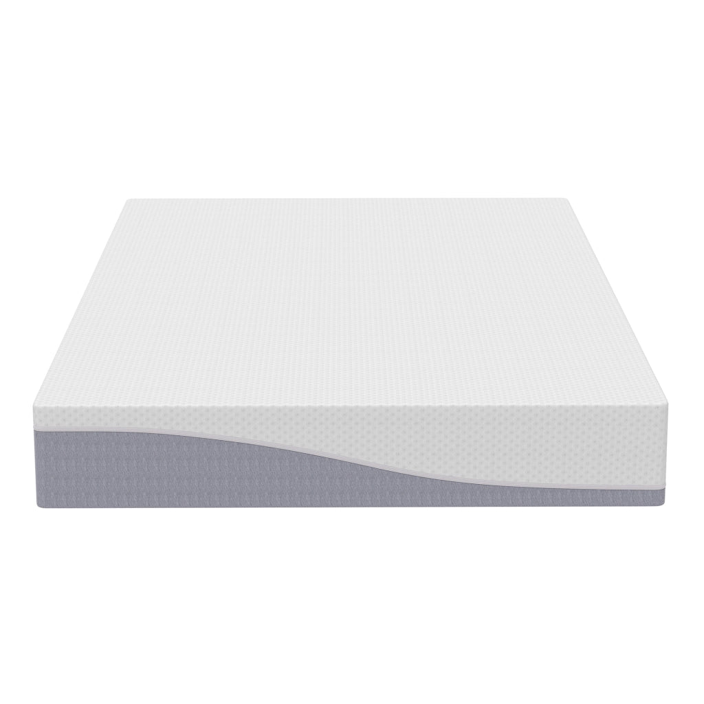 Materasso in Schiuma 90x200 ¨C MINIMAL ¨C Grigio e Bianco, H3/H4, Altezza 20 cm, Oeko-TEX