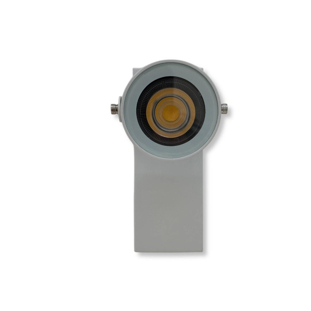 Trade Shop - Applique Parete Orientabile Per Esterno Attacco Gu10 Lampada Da Muro Ip44 539wa-b172 -