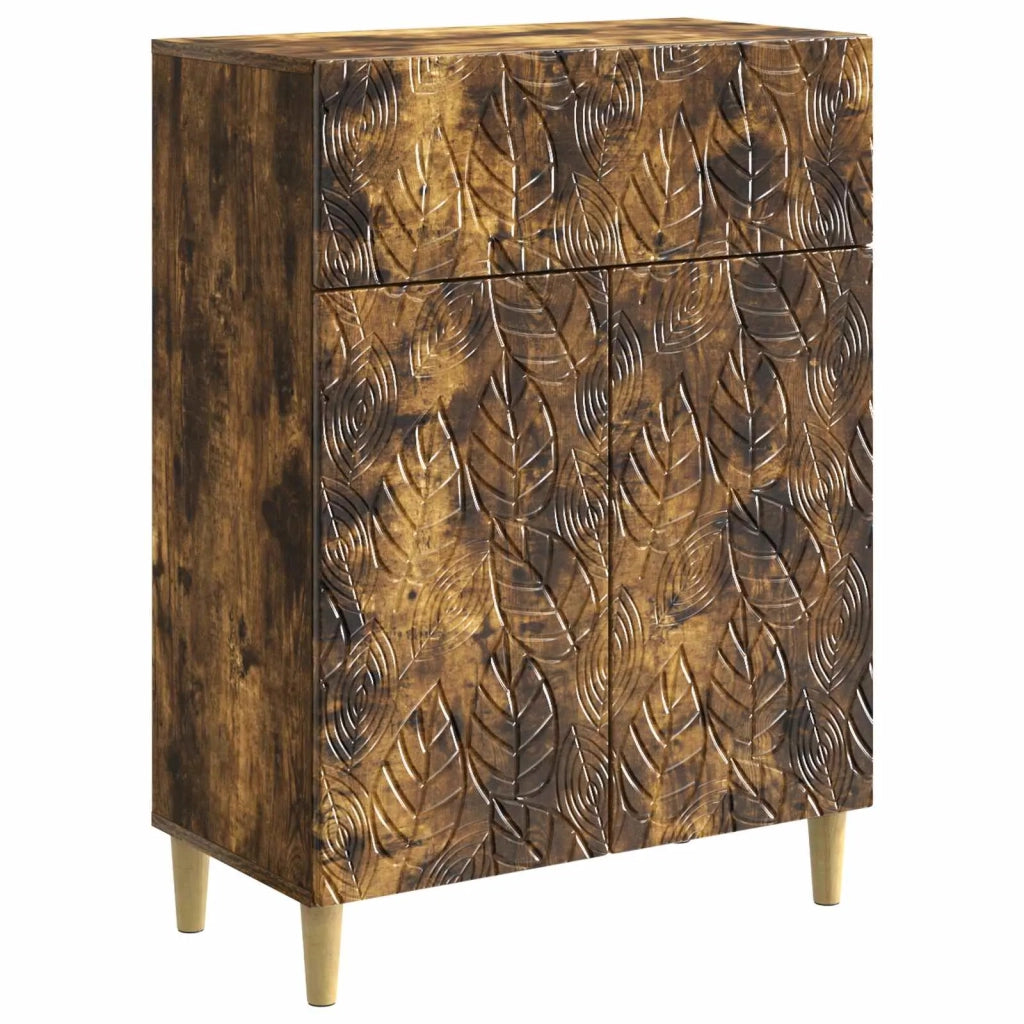 Credenza Rovere Fumo 66 x 34,5 x 90 cm Legno ingegnerizzato 895100