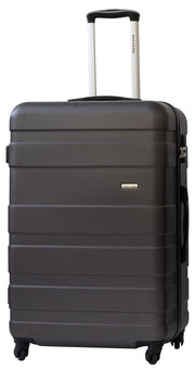 Trolley Valigia Grande Rigida in ABS 4 Ruote TSA Ravizzoni Caronte Grigio