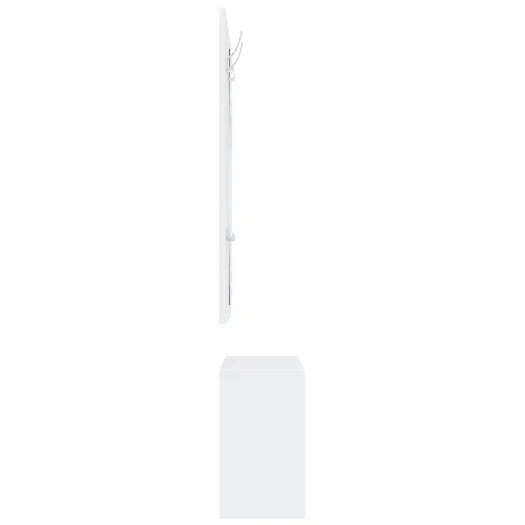 Set Scarpiere 3 in 1 Bianco in Legno Multistrato 342570