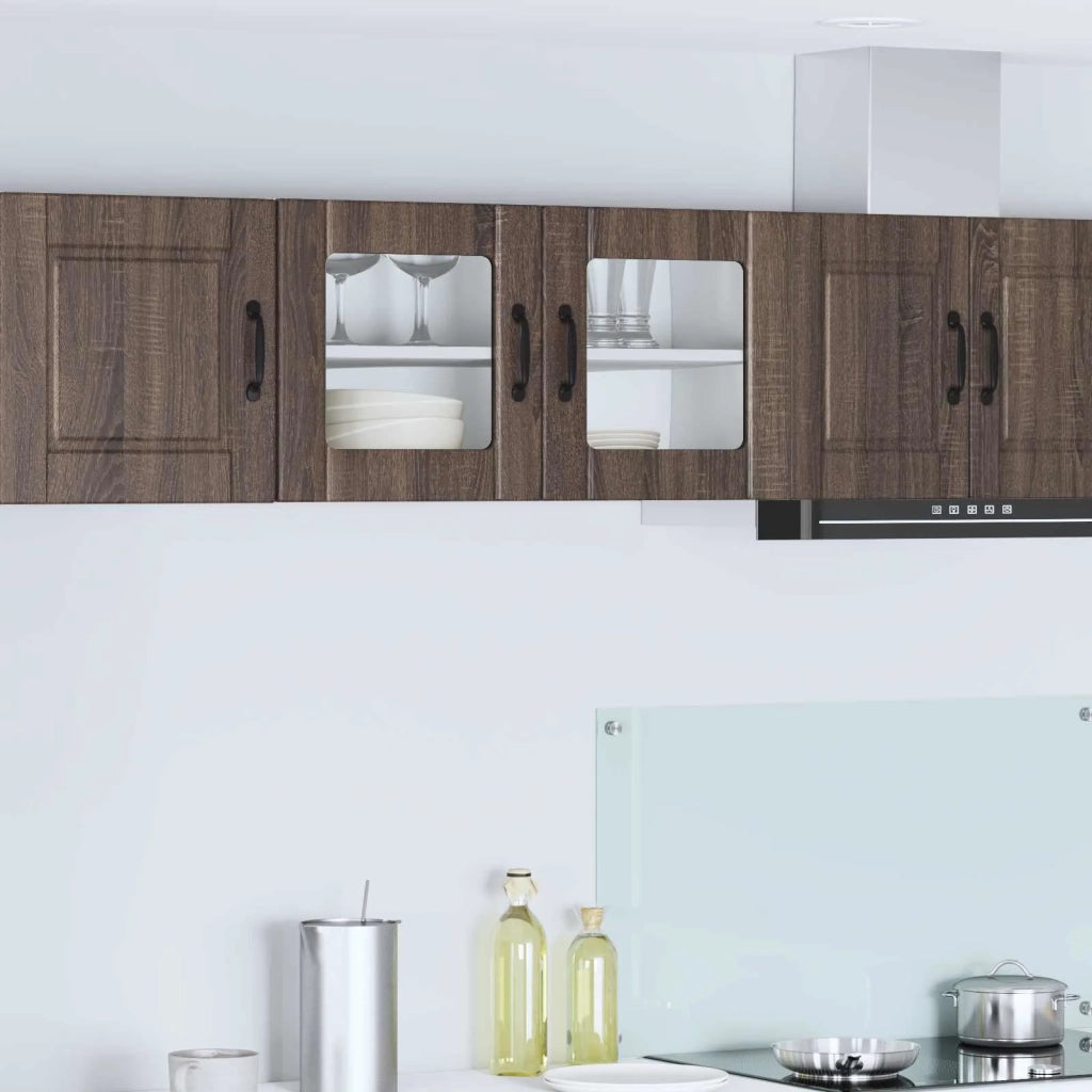 Mobile da cucina con lo scaffale-Armadio da cucina Rovere Marrone 80 x 31 x 40 cm 976032