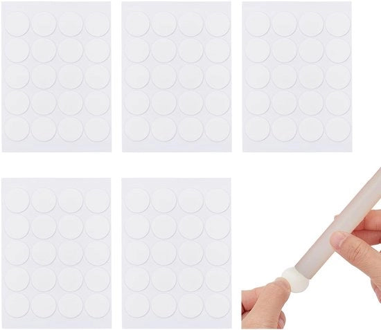 Supporto candela con maniglie a forma conica - Maniglie autoadesive - Supporto candela con base piccola - Coni per candela - Ideale per la decorazione - Stand per candele