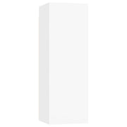 Mobile TV multimediale mensola TV credenza TV sala da pranzo soggiorno camera da letto 30,5 x 30 x 90 cm legno ingegnerizzato bianco 02_0026124