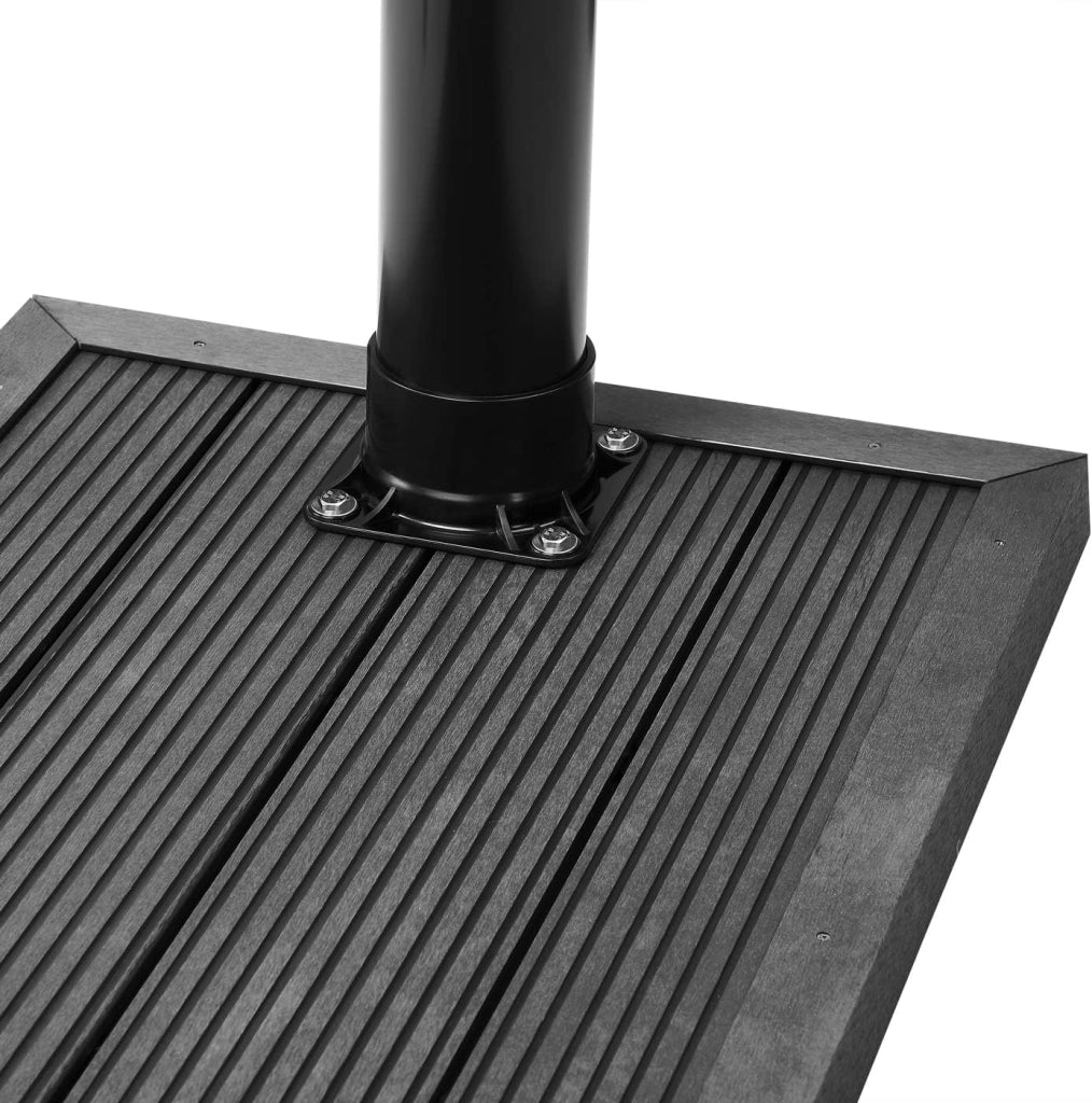 Pedana Elemento per Pavimento Base Doccia Solare Scaletta Piscina 101x63x5,5cm Fino a 300kg