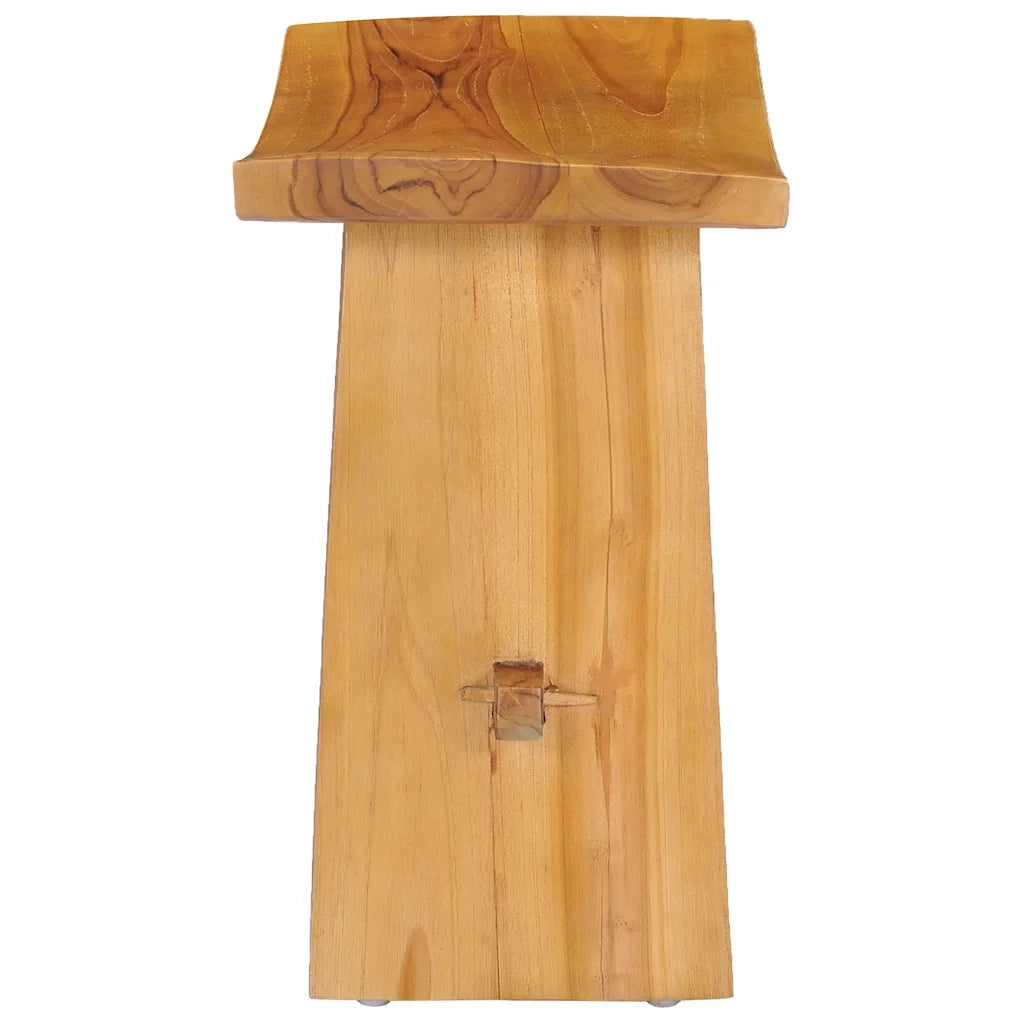 Sgabello in Legno Massello di Teak cod mxl 49040