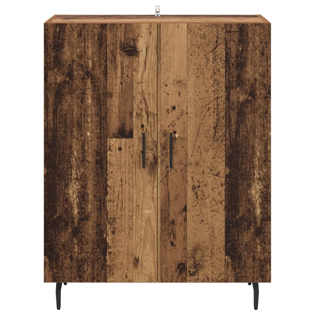Credenza | Madia | Buffet da pranzo | Armadio da pranzo Legno vecchio 69,5 x 34 x 90 cm Legno multistrato