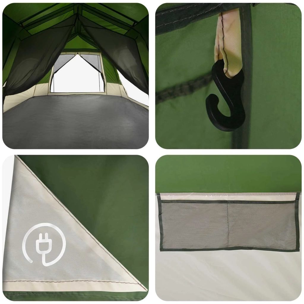 Tenda Istantanea Verde 8 persone 42017484