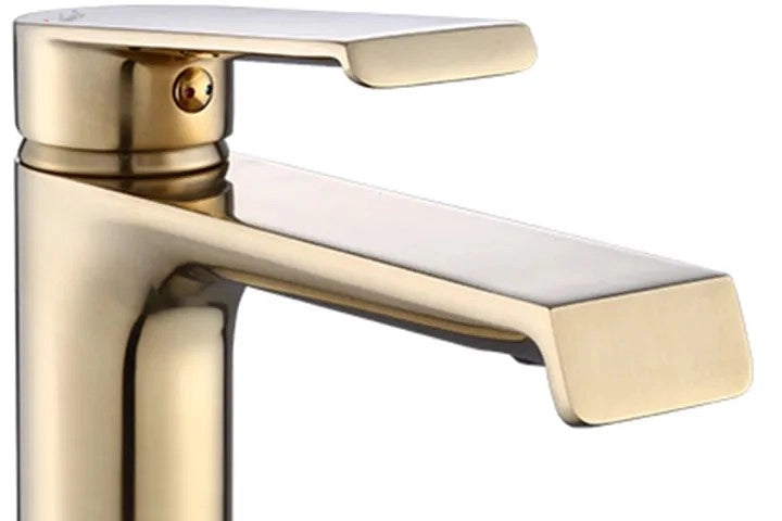Rubinetto Da Lavabo Rea Hass Gold Low
