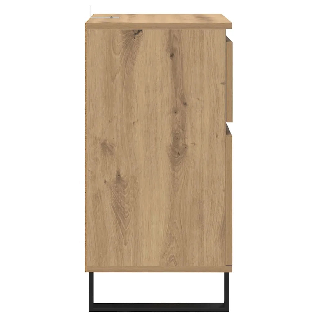 Credenza-Buffet-Armadio da cucina rovere artigianale 35 x 40 x 70 cm Legno multistrato 833193