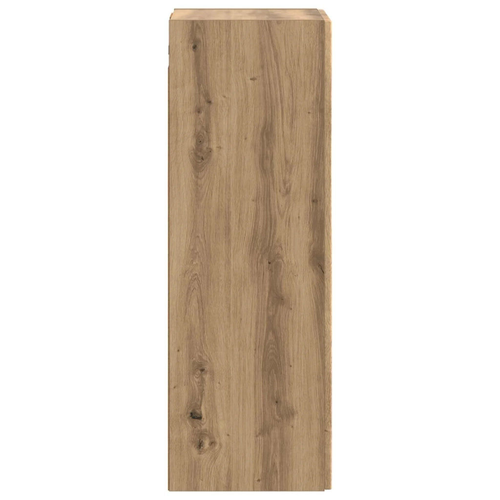 Mobiletto da Bagno a Muro Rovere Artigianale 33 x 34,5 x 60 cm 890541
