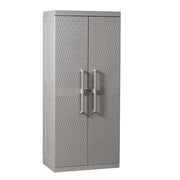 ARMADIO MEGA RATTAN TUTTOPIANI 89 x 54 x 190 cm GRIGIO