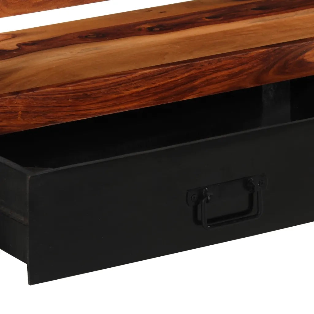 Mobile Porta TV 120x30x40 cm in Legno Massello di Sheesham cod mxl 13494