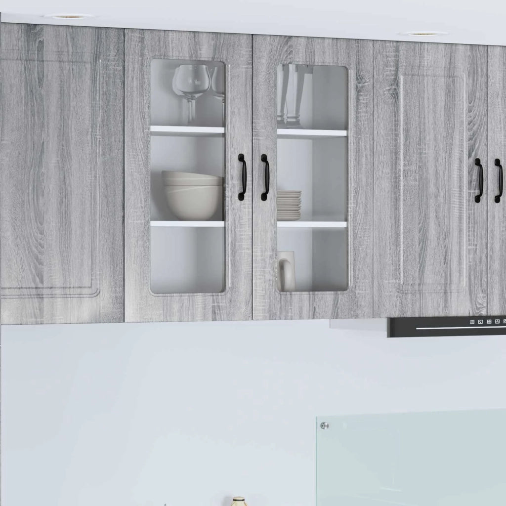 Pannello lavastoviglie Kalmar Grigio Sonoma 80 x 31 x 80 cm 884720