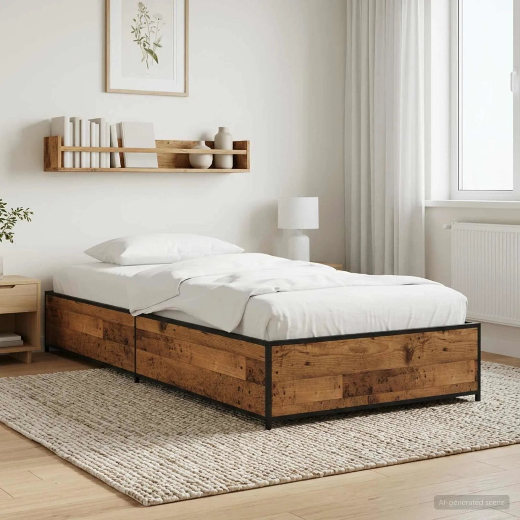Struttura del letto Legno antico 80 x 200 cm 8009139
