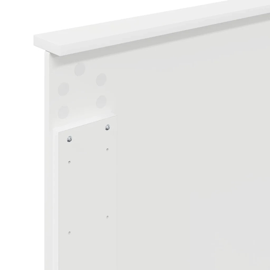 Testiera-Testata-Testiera Decorativa Bianco 100 cm Legno multistrato 155493
