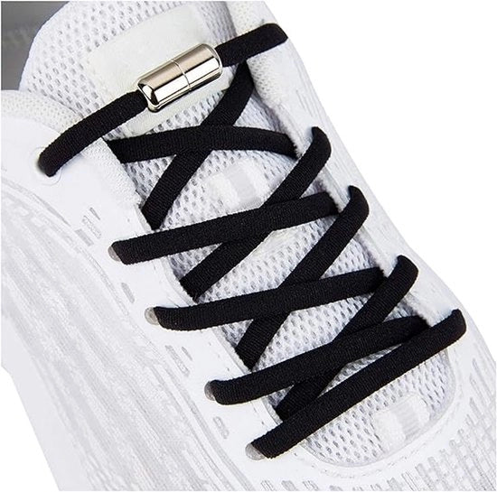 Viti elastiche per scarpe da bambino e adulto, viti elastiche senza laccio 100 cm (4 paia)