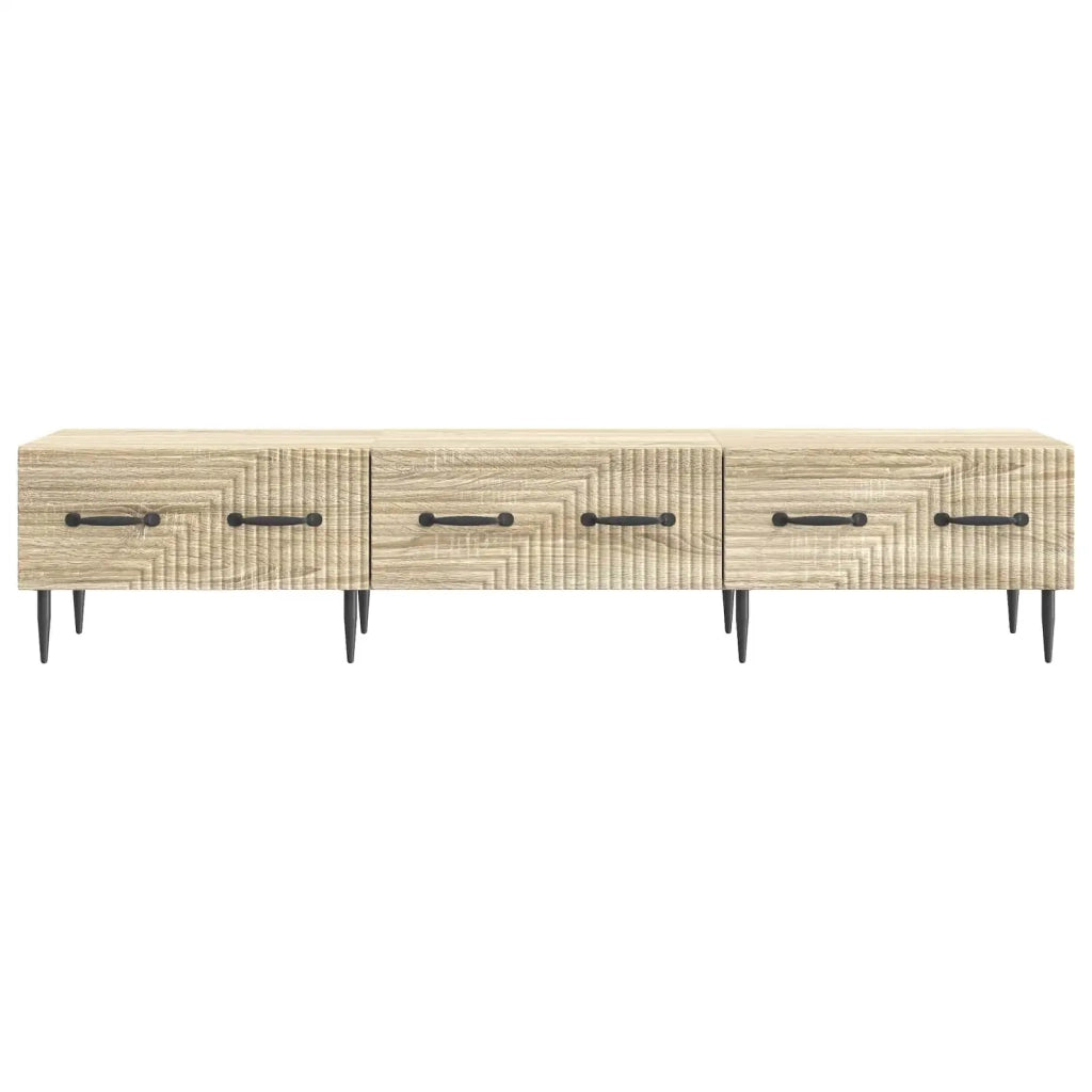Mobile TV Rovere Sonoma 147 x 34,5 x 30 cm Legno ingegnerizzato 894937