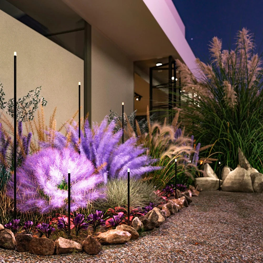 Maytoni Lampada da terra moderna Spear 1 luce LED integrato IP65 metallo grafite
