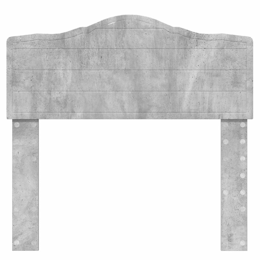Testiera Grigio cemento Legno ingegnerizzato 888730