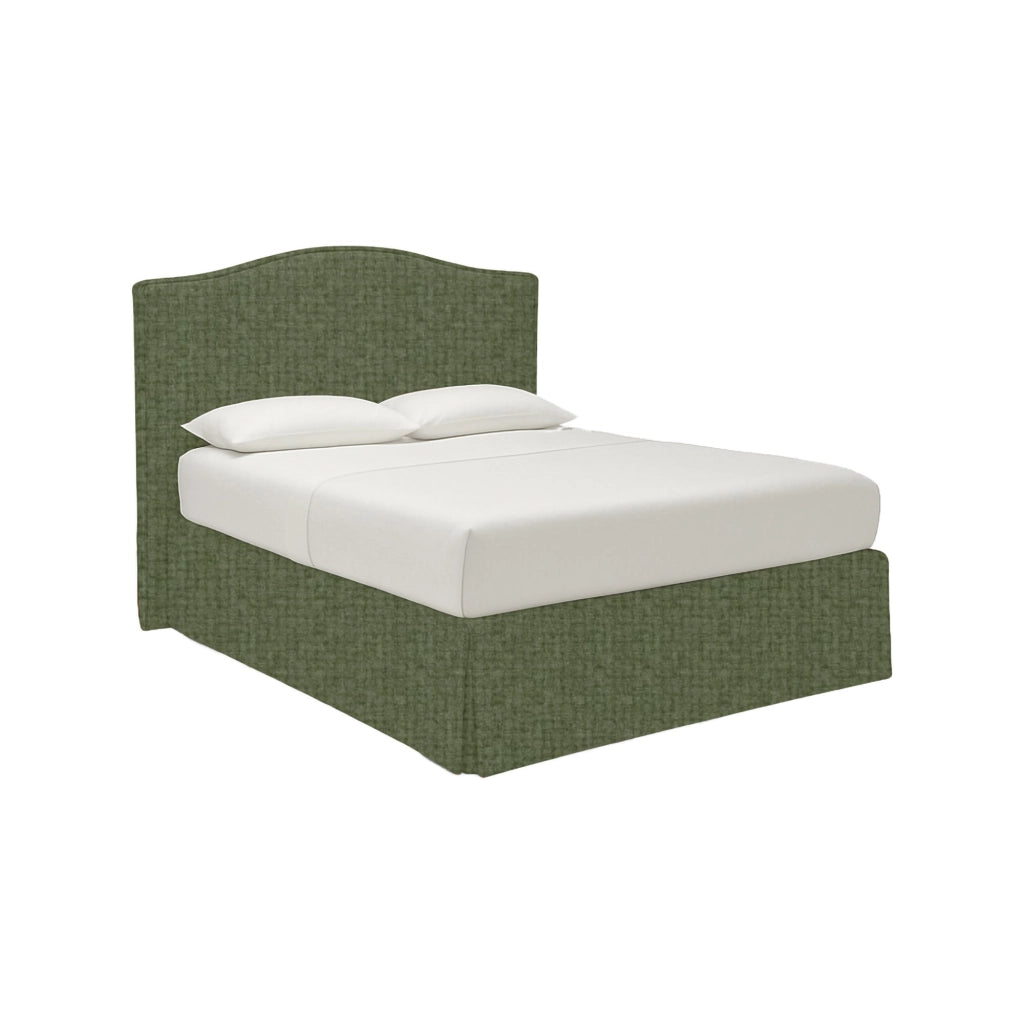 Batley, Letto Singolo Sfoderabile Made in Italy, Verde