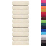Asciugamani FROGN 10 pz Crema 30x30 cm 360 g/m² 136994