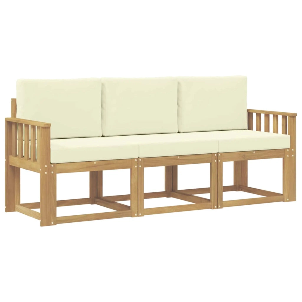 Set di divani da esterno 3 pz 3387169