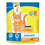 Friskies gatto crocchette sterilizzati con tacchino e verdure confezione da 375 grammi