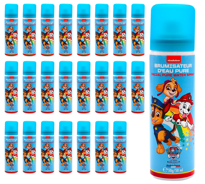 Set 24 Bombolette Nebulizzatore di Acqua per Bambini 50ml Paw Patrol