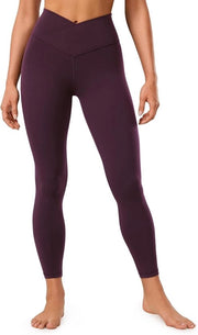 Sportlegging per donna con cintura alta e cappuccio V crossover 25