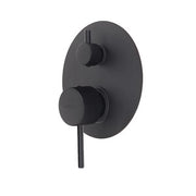 GEDY SERIE GARDA INCASSO DOCCIA C/ DEVIAT NERO MATT- GEDY- 1,0 pz