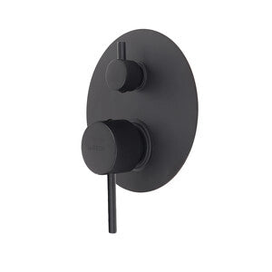 GEDY SERIE GARDA INCASSO DOCCIA C/ DEVIAT NERO MATT- GEDY- 1,0 pz