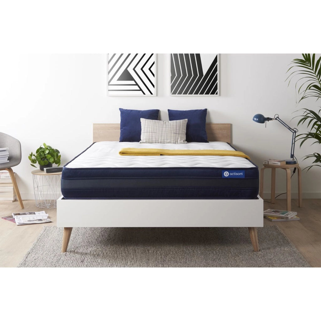 Materasso matrimoniale Actilatex tech 140x200cm - Spessore : 24cm - Lattice e memory foam - Molto rigido