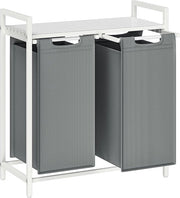 Asciugatrice a 2 vaschette – Asciugapannelli estensibili – Bianco – 2x46L