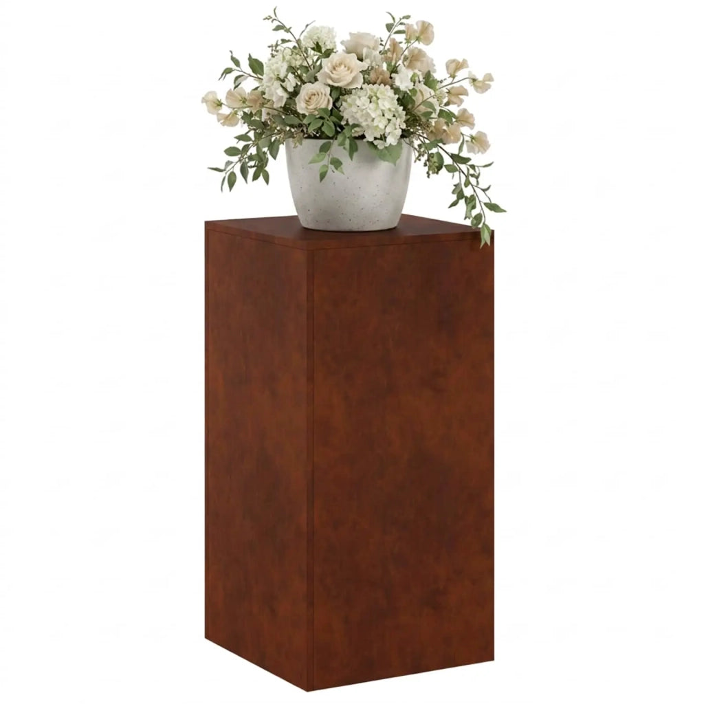 Supporto per piante Ruggine 40 x 40 x 80 cm Acciaio Corten 8012556