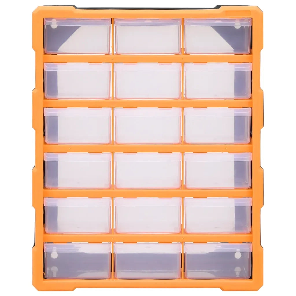 Mobile Contenitore con 18 Cassetti Medi 38x16x47 cm cod mxl 8633