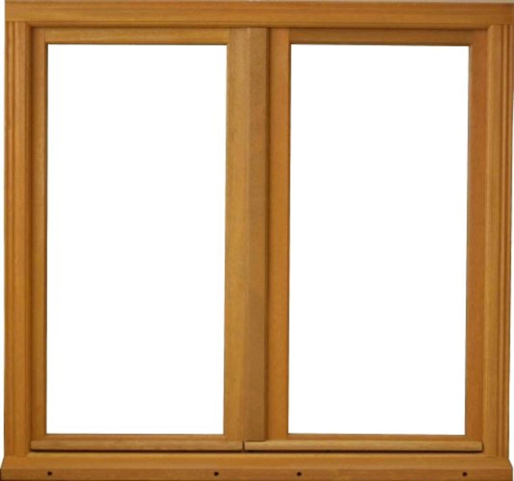 Finestra in legno a 2 vetri Altezza 195 X Larghezza 100 (dimensioni della tabella) senza maniglia
