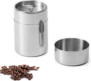 Bottiglia per caffè e tè, contenitore per tè a 550 ml per tè in polvere, contenitore in acciaio inossidabile per tè in polvere, caffè in grani, caffè in polvere, cacao, zucchero.