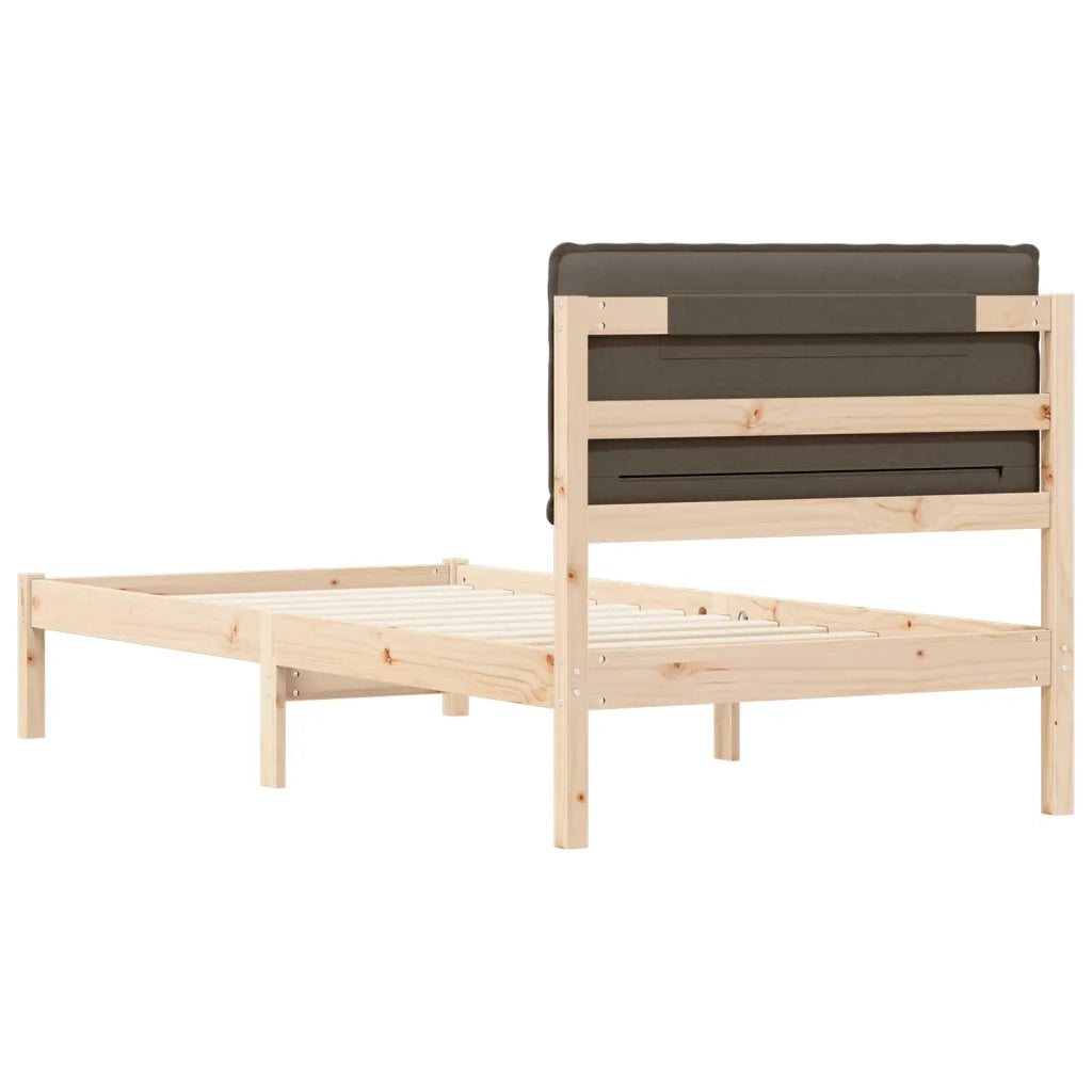 Letto con Testiera Rivestita Talpa 80 x 200 cm 877872