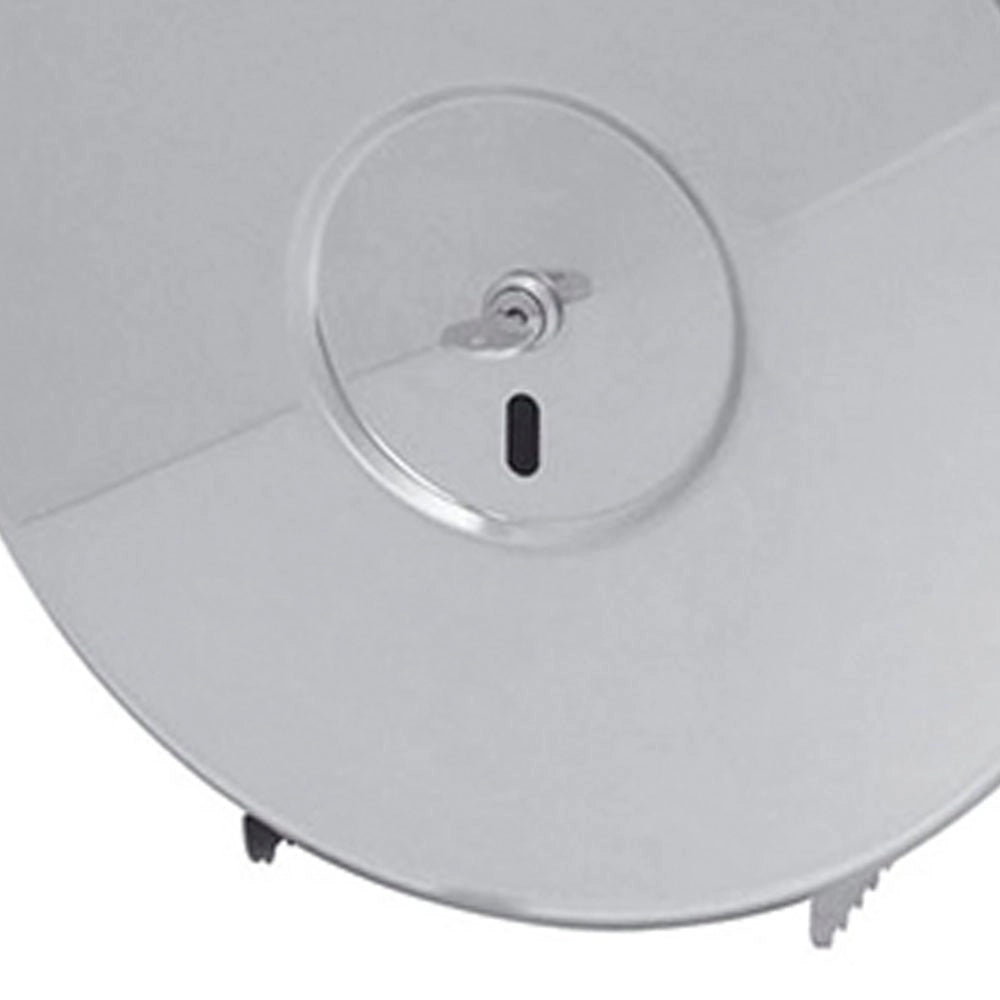 Dispenser rotolone carta igienica in inox lucido