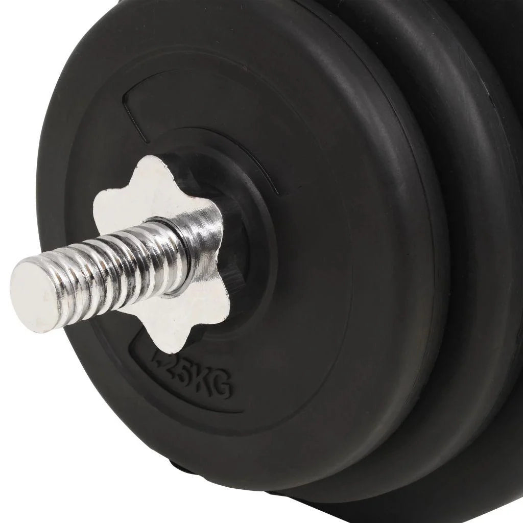 Set di manubri e bilancieri per sport allenamento con i pesi e fitness 30 kg 02_0000745
